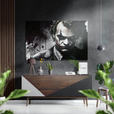 Joker Brushed Aluminum Dibond Wall Art.